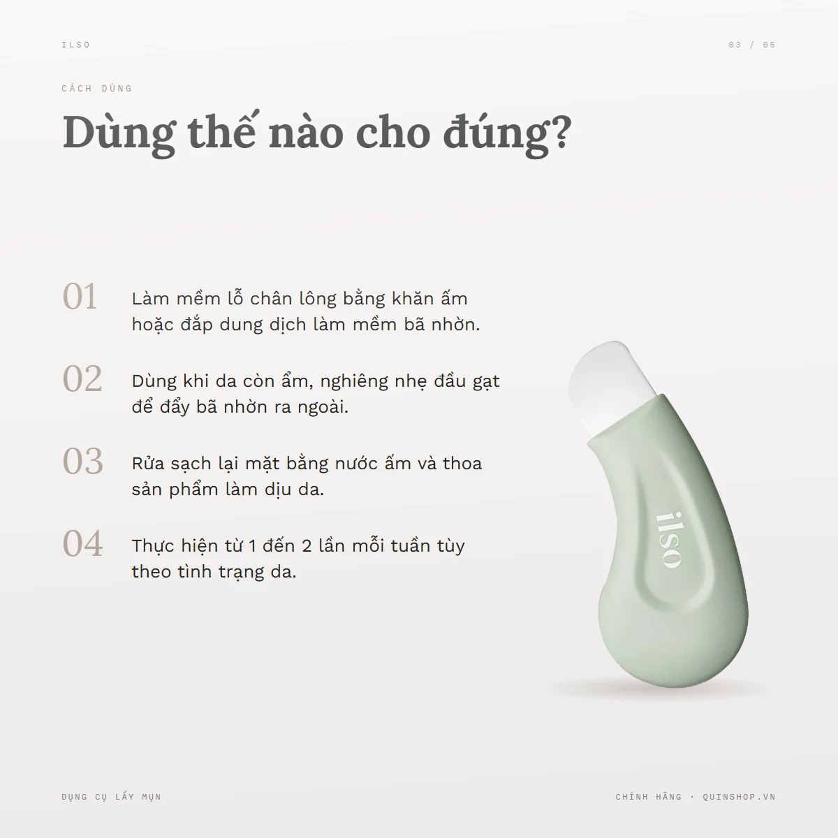 Thanh Lấy Mụn ILSO Deep Clean Master — Thanh lấy mụn ILSO dùng thế nào cho hiệu quả?