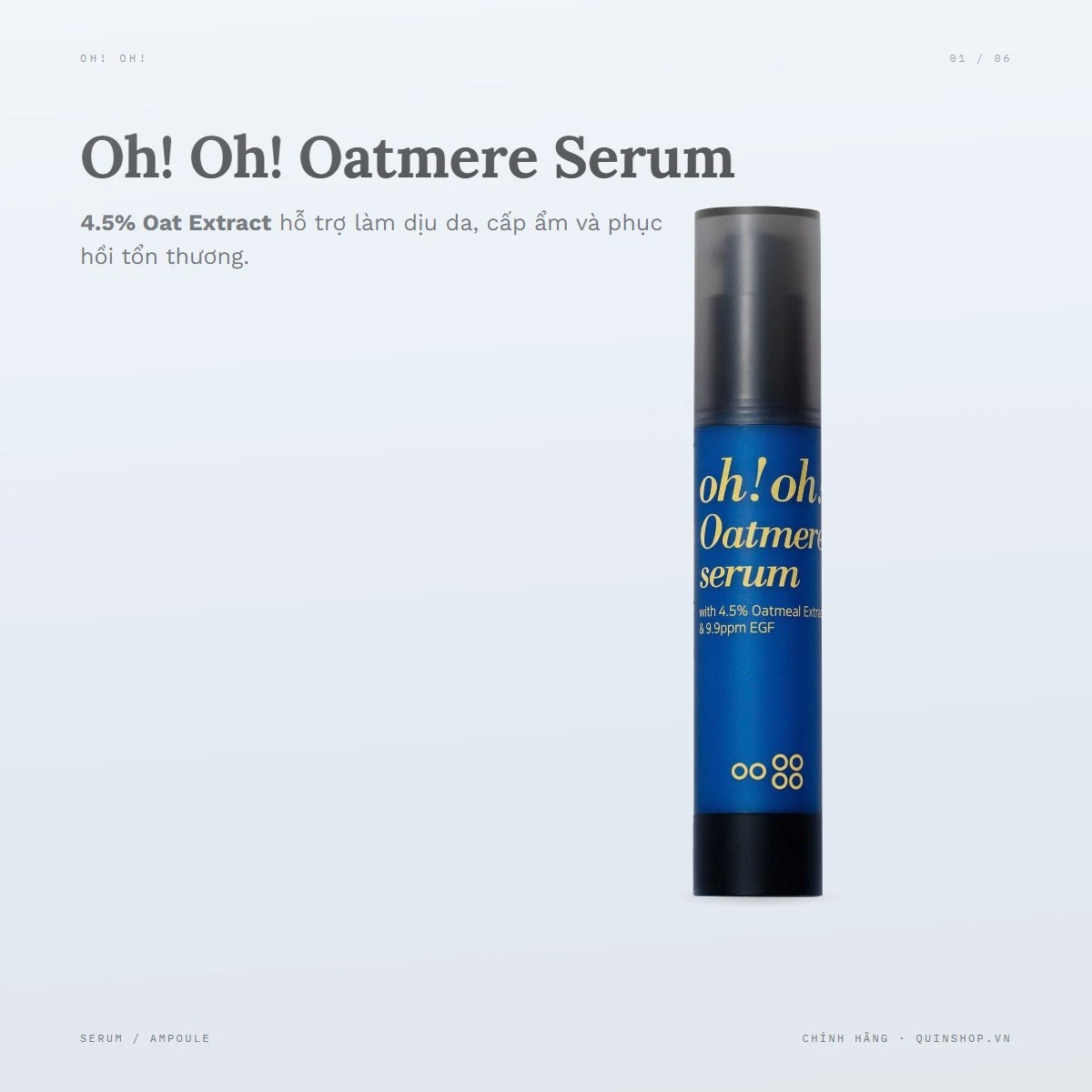 Tinh Chất Oh! Oh! Oatmere Serum