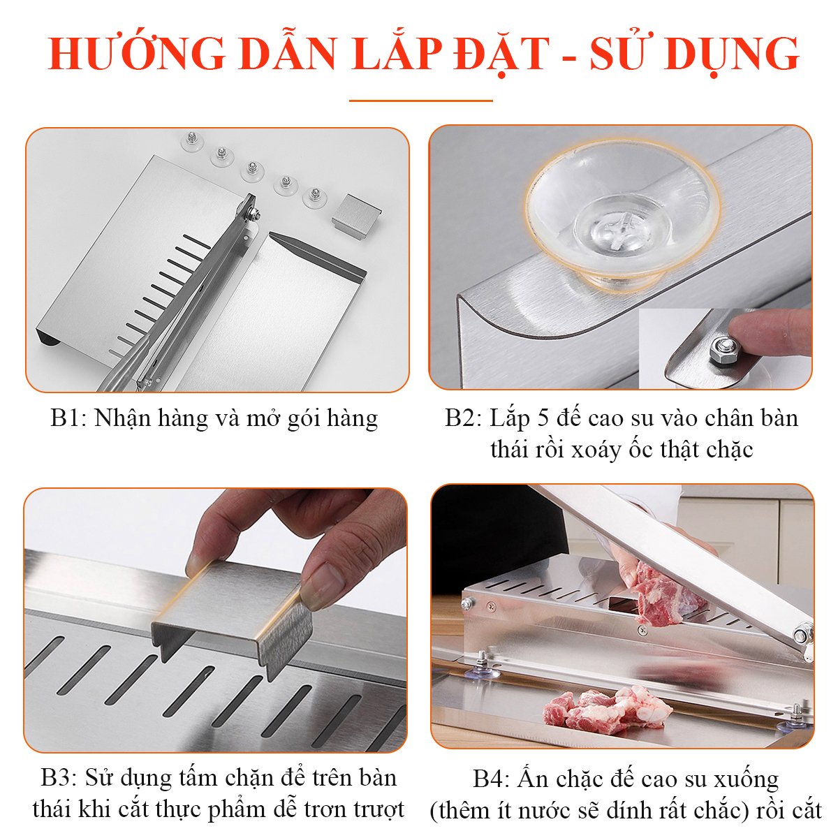 Máy Thái Thịt Đa Năng Newstar