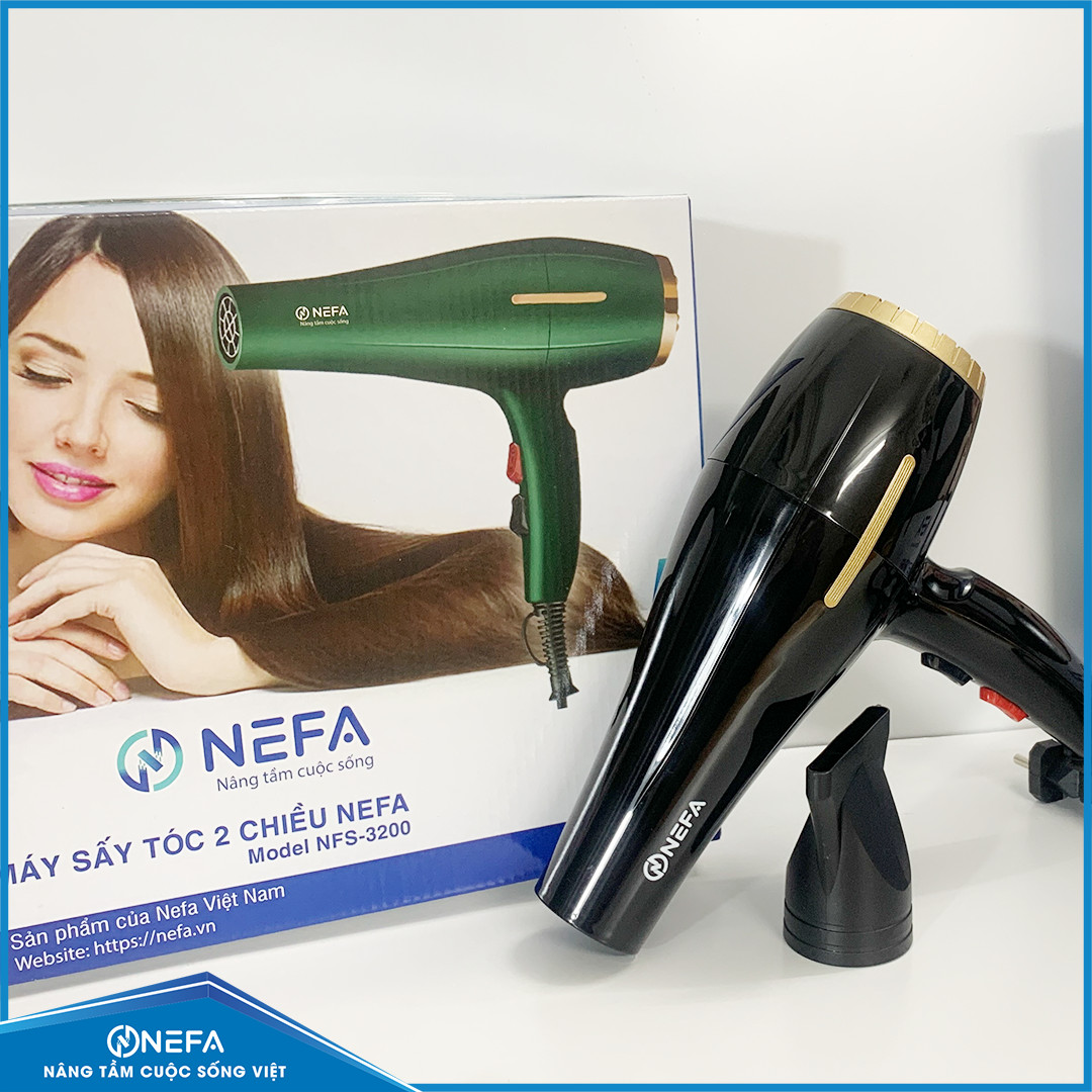 Máy sấy tóc 2 chiều Nefa NFS3200 chuyên nghiệp salon tóc  freeship Befoyo