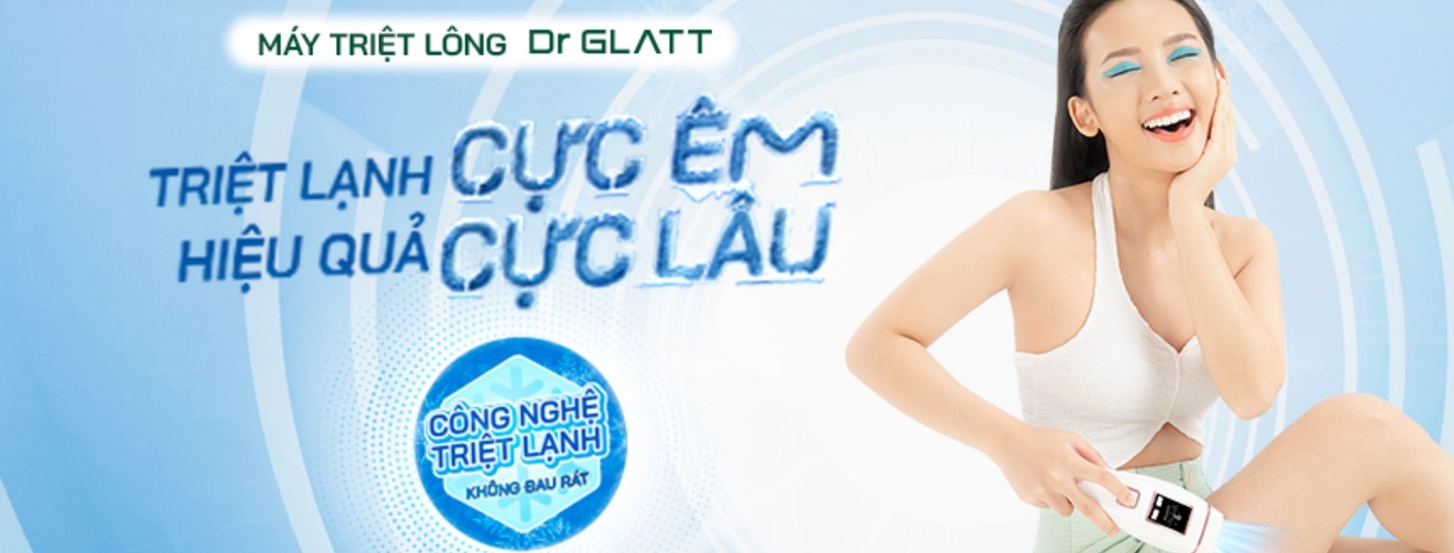 Máy Triệt Lông Cao Cấp Dr Glatt