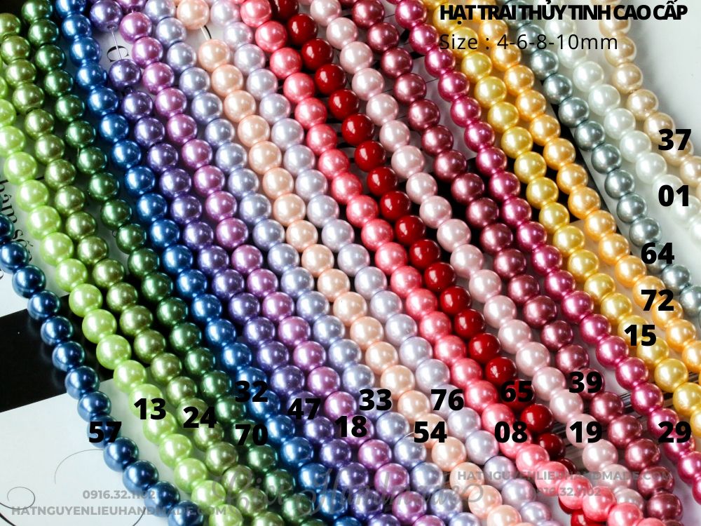 Hạt Ngọc Trai Thủy Tinh