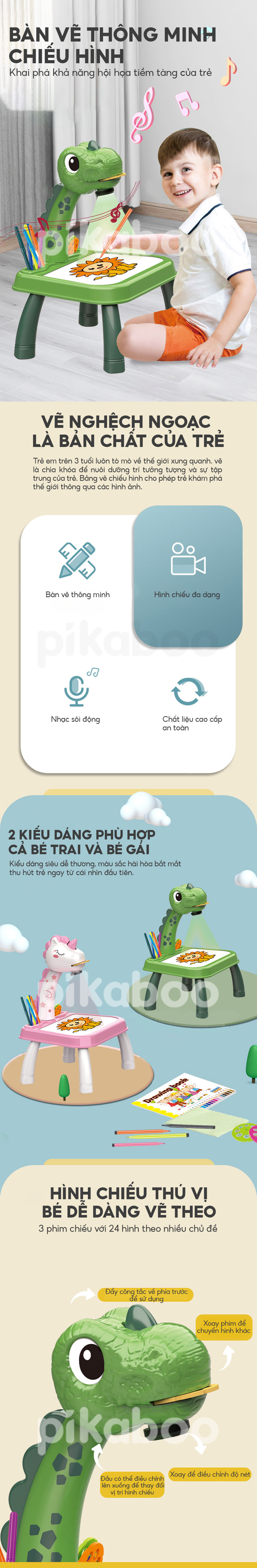 Bảng Vẽ Thông Minh với cover ngộ nghĩnh Cam