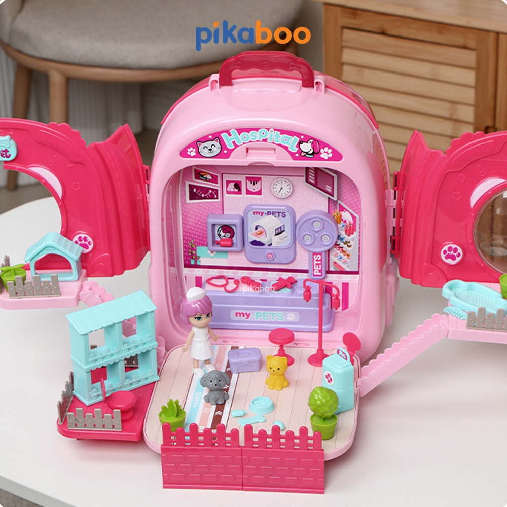 Kid Pikaboo Đồ chơi nhập vai hướng nghiệp 2 mặt Pikaboo | Pikaboo Kid Toy Mega Mall