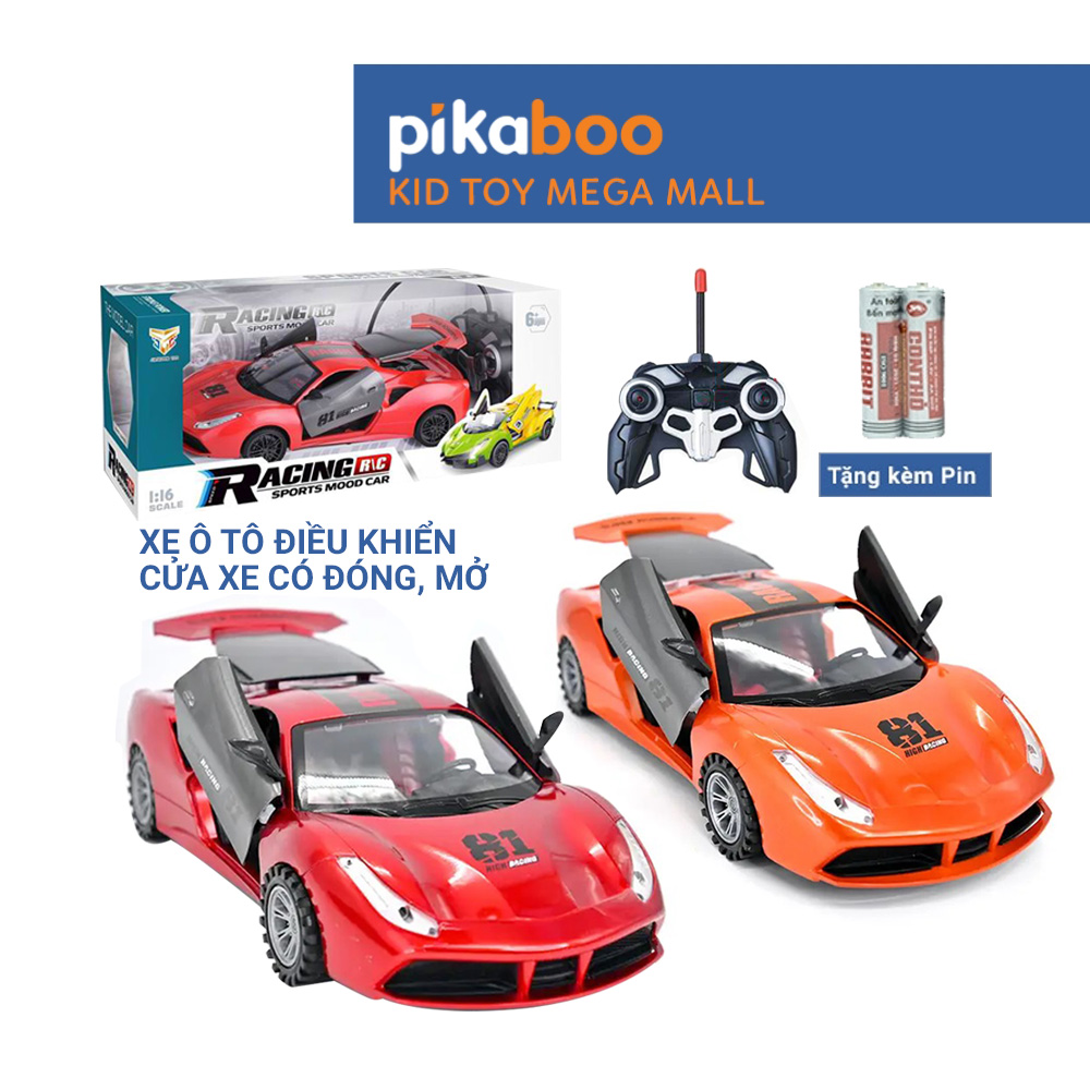 Ô tô điều khiển từ xa mở cánh và cốp xe cao cấp Pikaboo