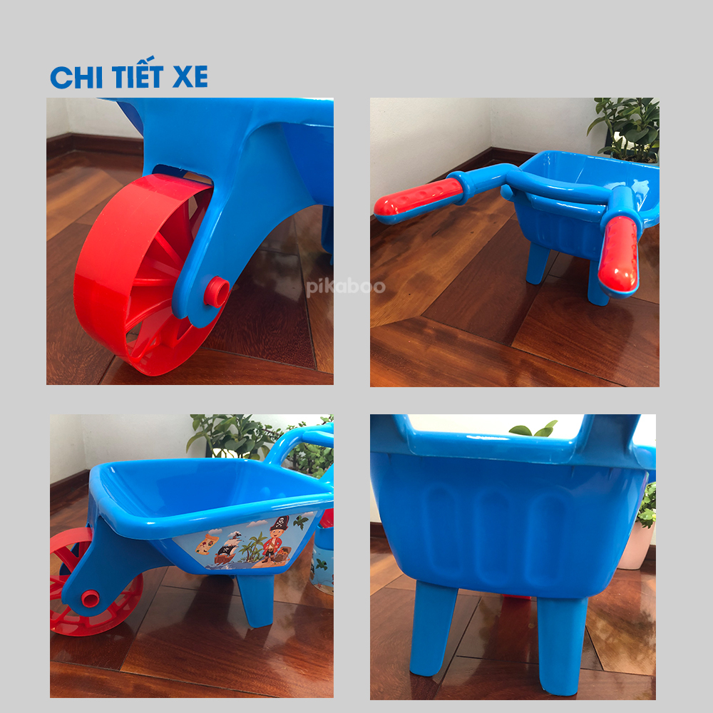 Xe đẩy chở cát/hạt muồng cỡ lớn