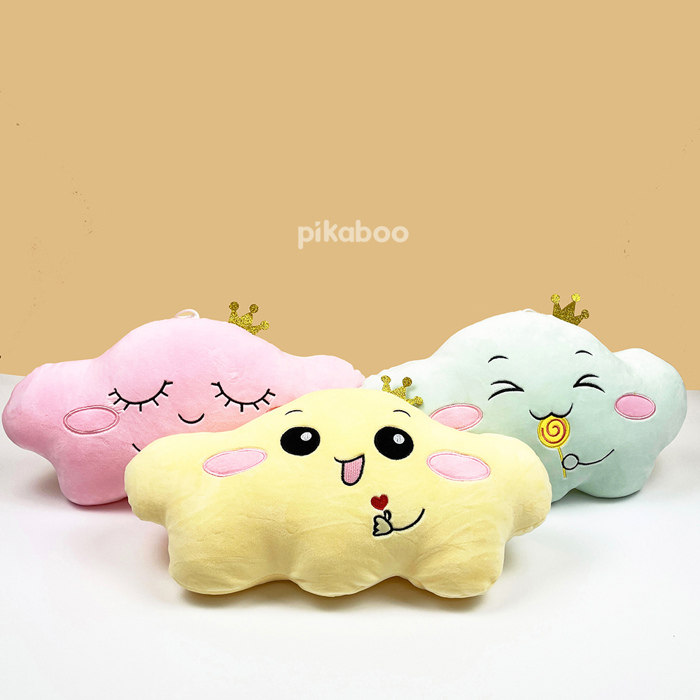 Gấu bông đám mây biểu cảm cute size 40cm