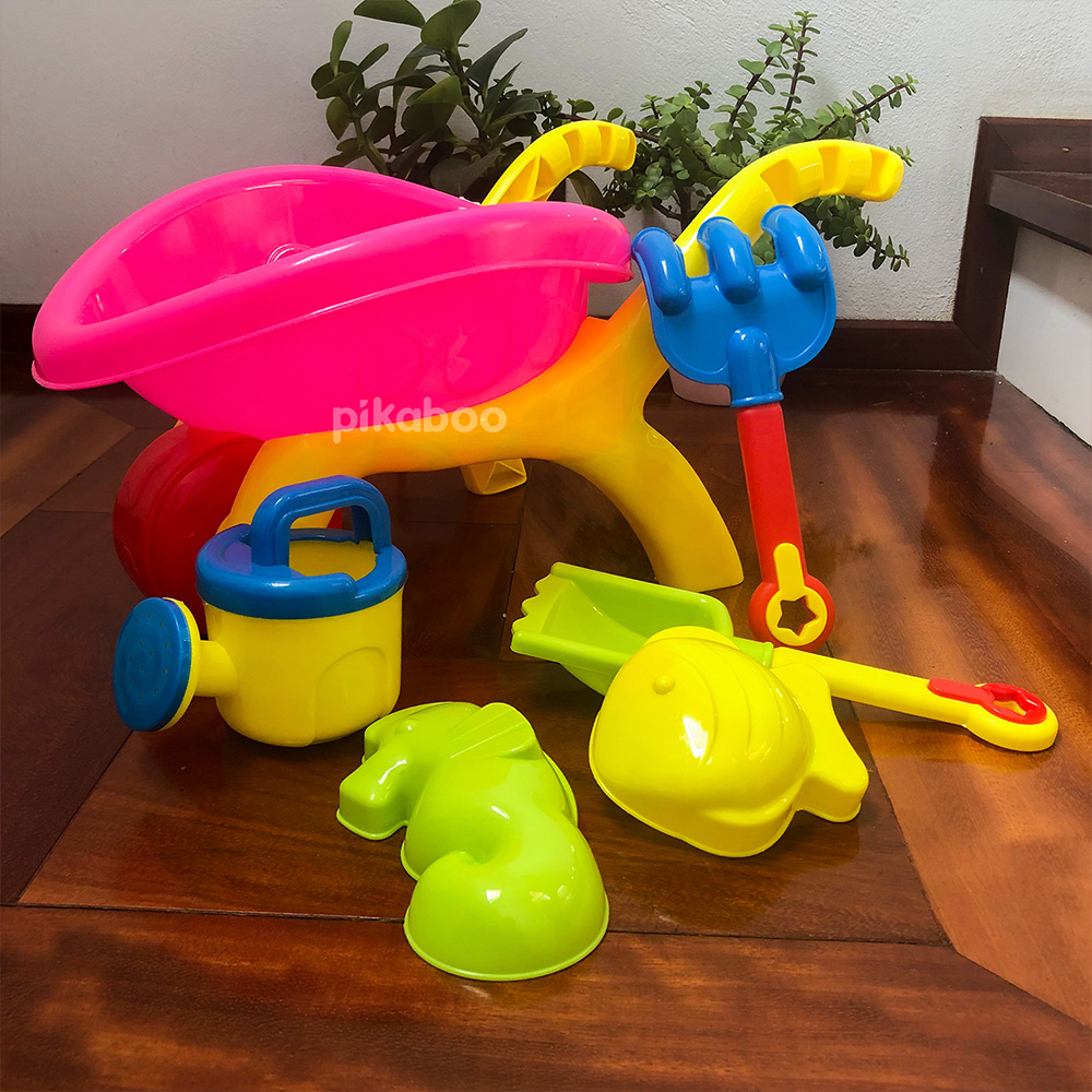 Xe đẩy chở cát/hạt muồng cỡ nhỏ