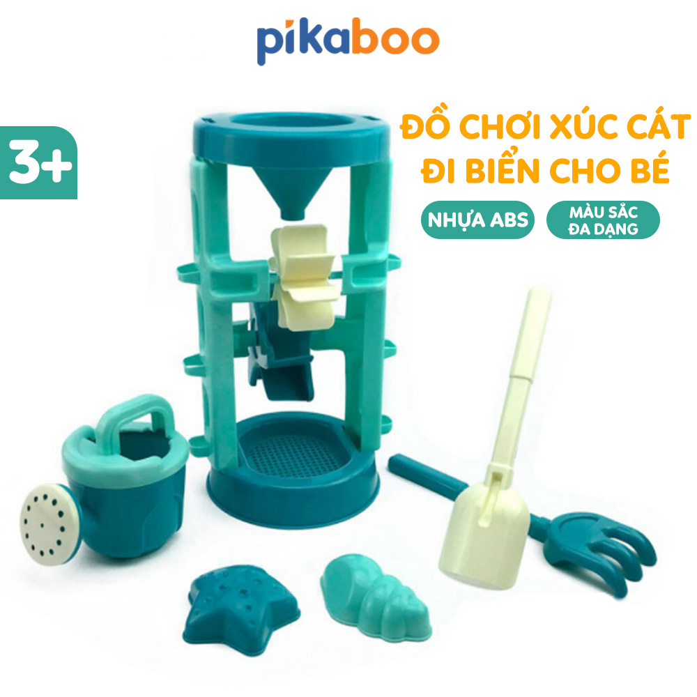 Đồ chơi guồng cát màu xanh