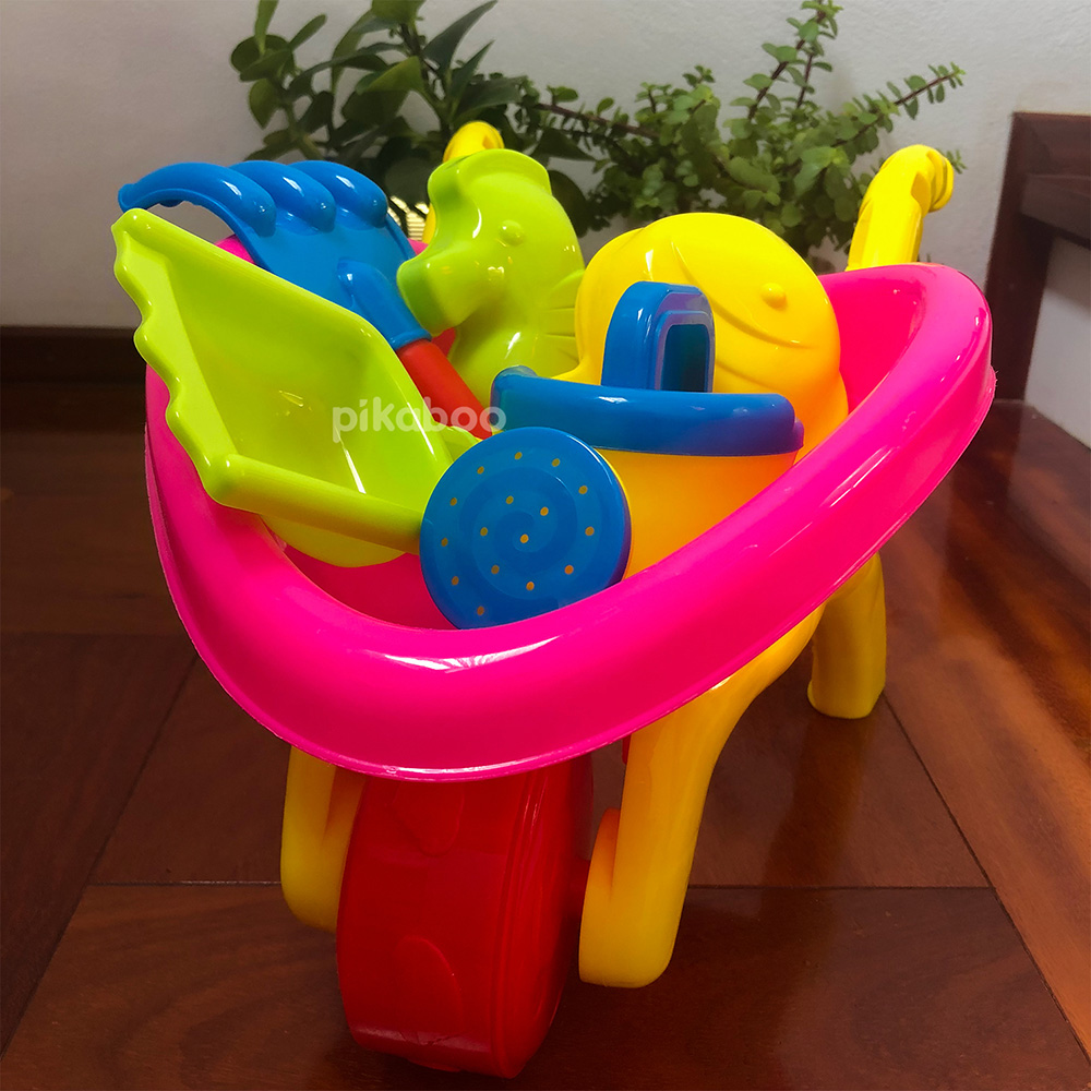 Xe đẩy chở cát/hạt muồng cỡ nhỏ