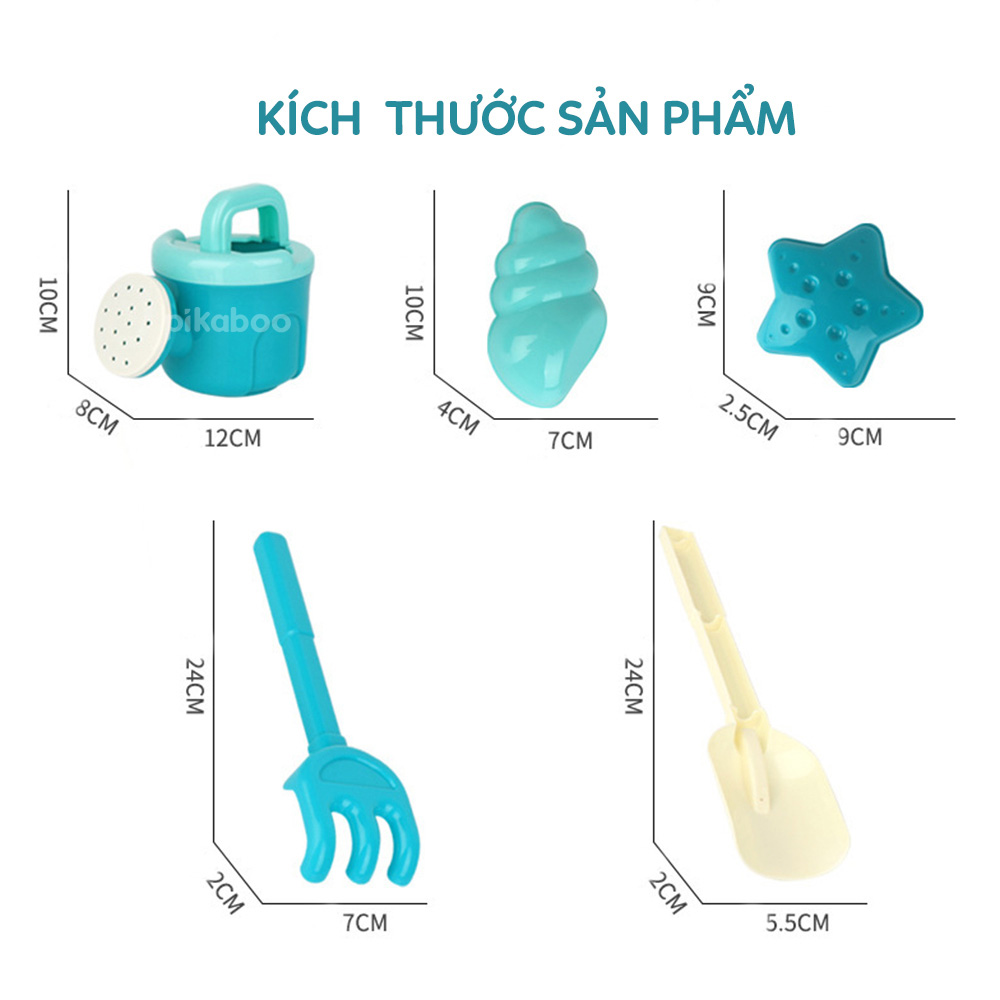 Đồ chơi guồng cát màu xanh