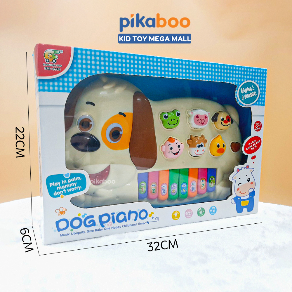 Đồ chơi đàn piano hình con vật cho bé