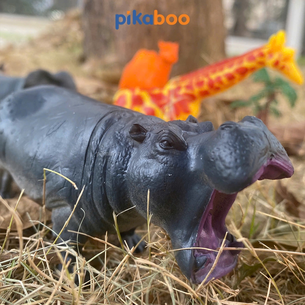 Đồ chơi con vật Pikaboo mô hình động vật cho bé