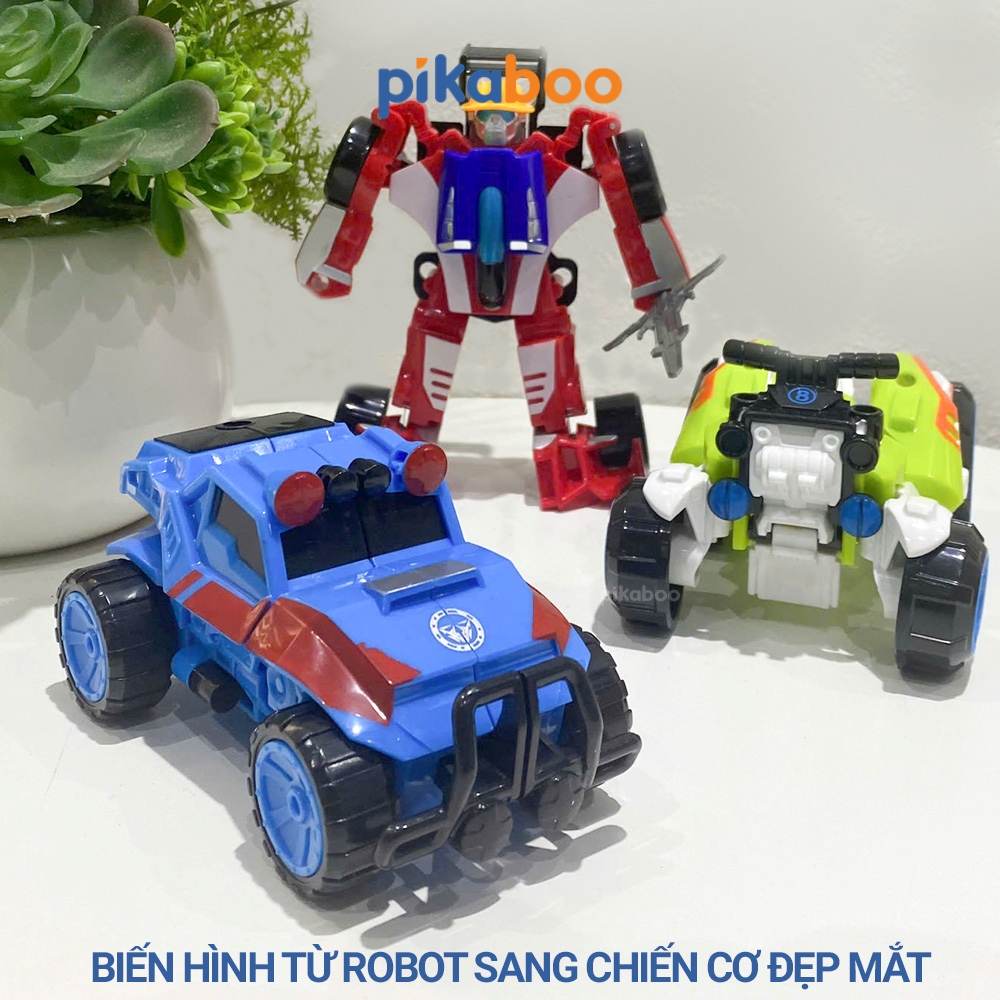 Robot biến hình Pikaboo 3 mẫu trong 1