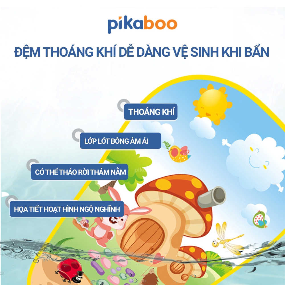 Đồ chơi thảm nhạc Piano cao cấp cho bé Pikaboo