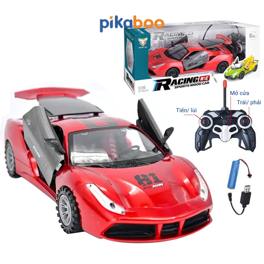 Ô tô điều khiển từ xa mở cánh và cốp xe cao cấp Pikaboo