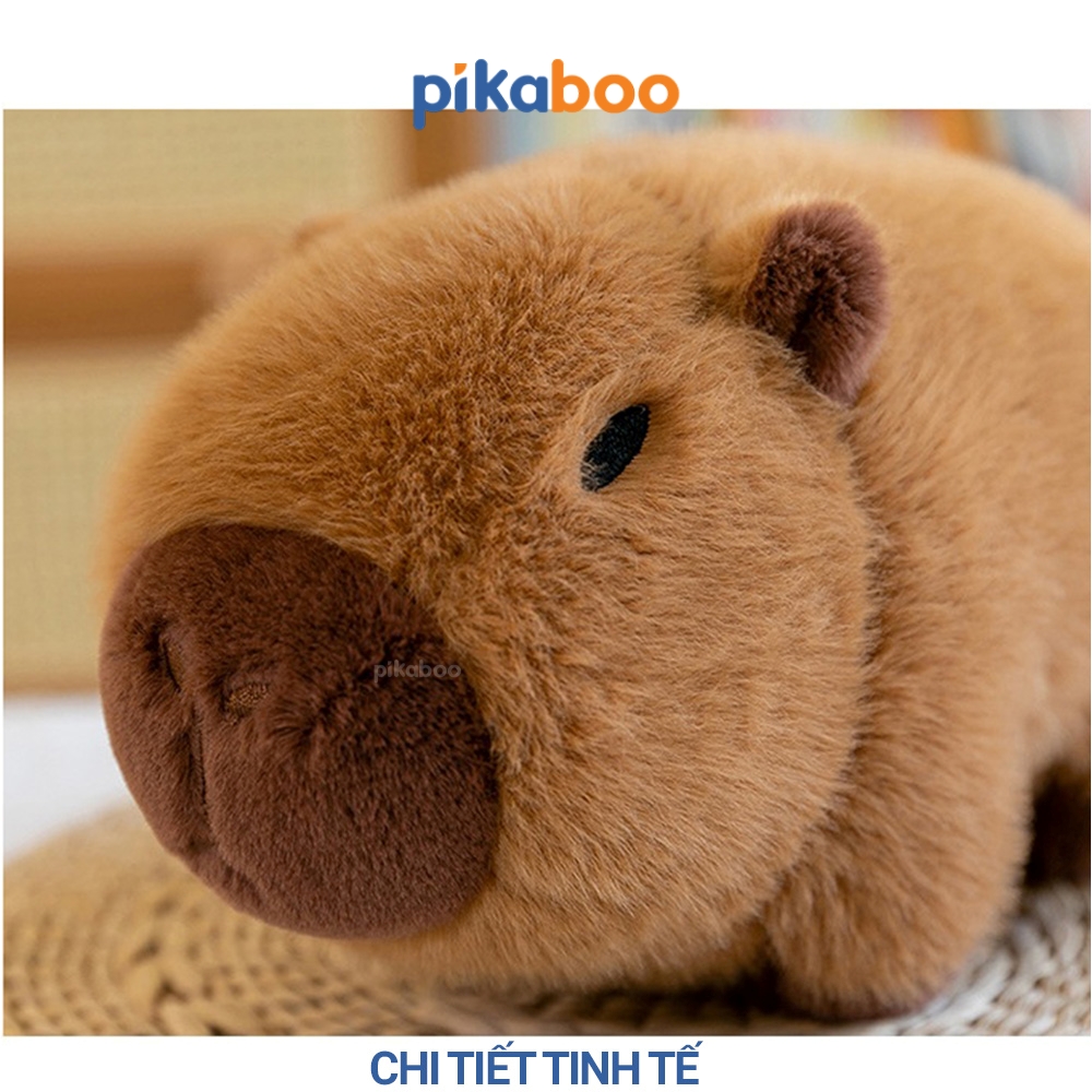 Gấu bông Capybara bơ Pikaboo