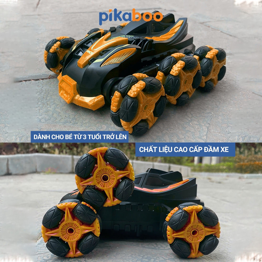 Xe ô tô địa hình 6 bánh điều khiển từ xa Pikaboo