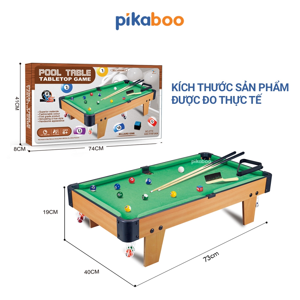 Bàn bi-a bằng gỗ dài 73cm