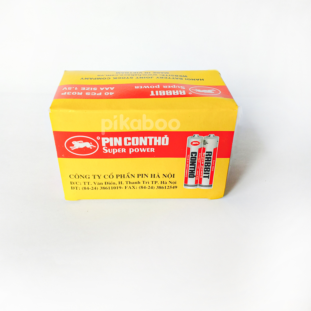 Pin đũa con thỏ 1.5V-AAA dùng cho đồ chơi trẻ em