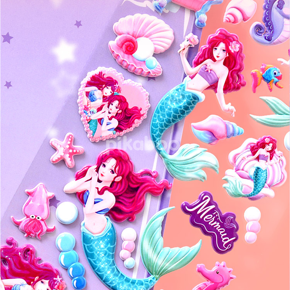 Sticker công chúa và nàng tiên cá | Pikaboo Kid Toy Mega Mall
