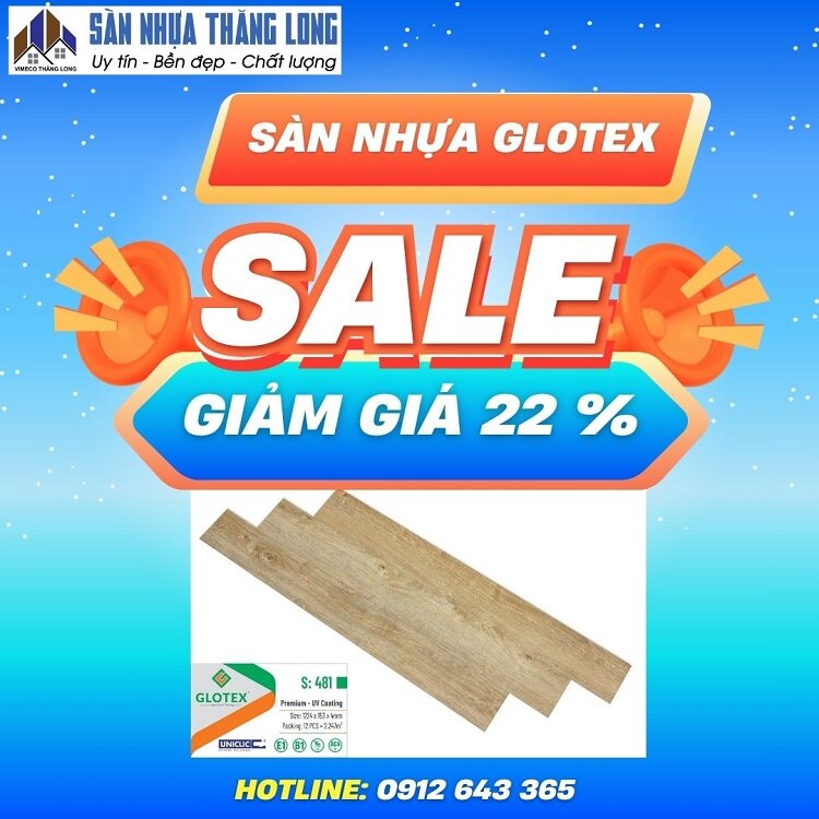 Sàn nhựa hèm khoá 4mm