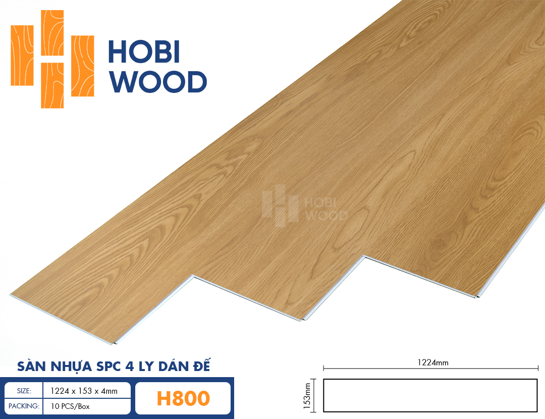 Sàn nhựa Hobiwood H800