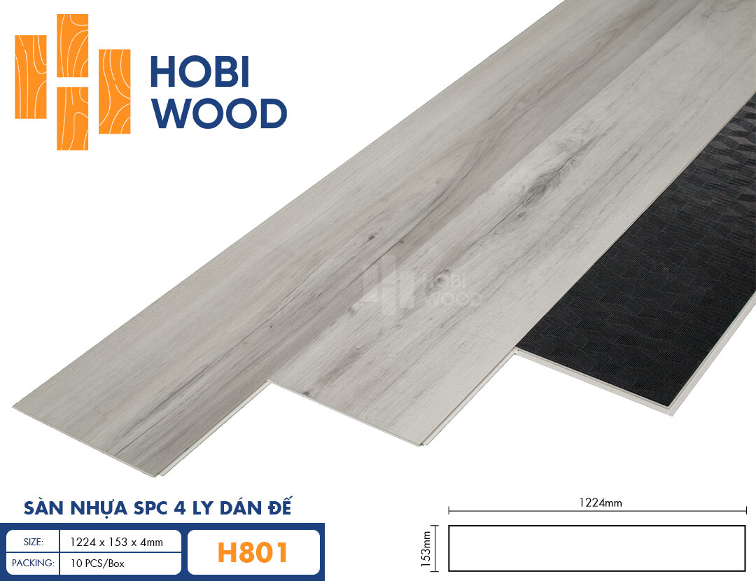 Sàn nhựa Hobiwood H801
