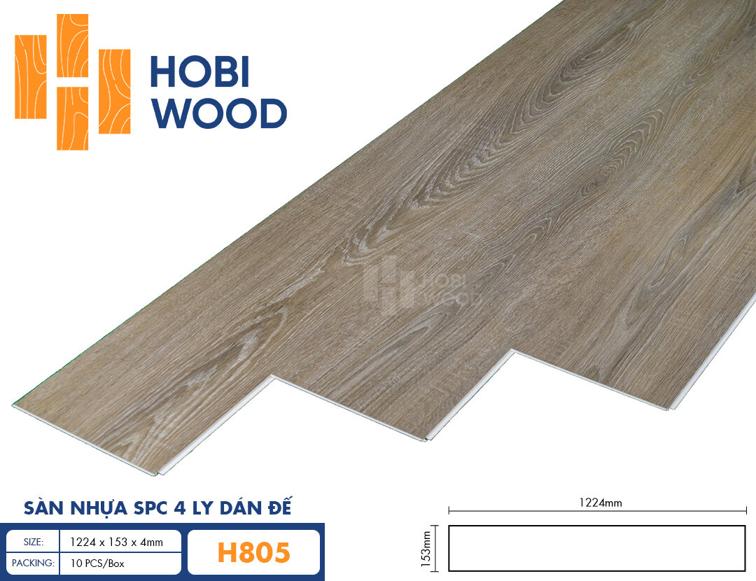 Sàn nhựa Hobiwood H805