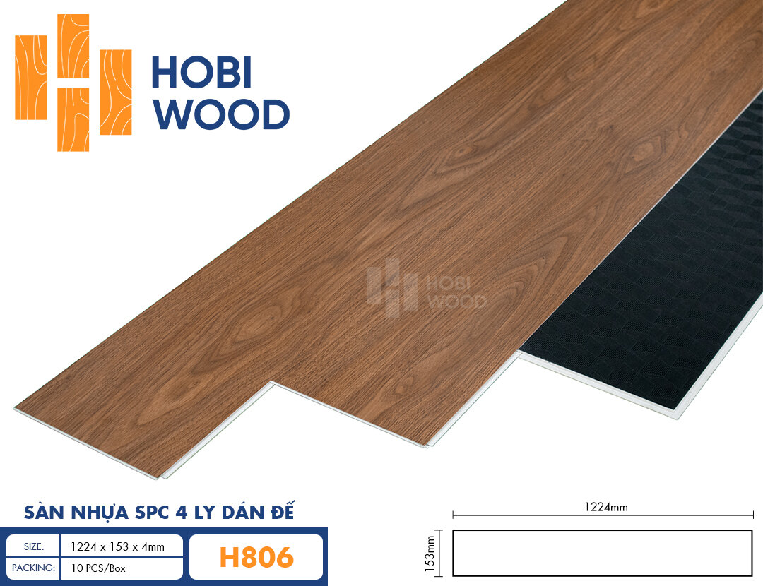 Sàn nhựa Hobiwood H806