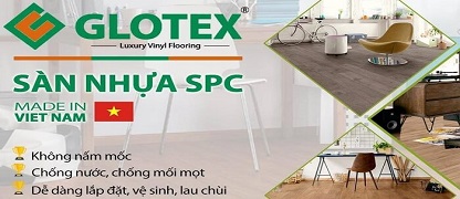 Sàn nhựa hèm khóa Glotex