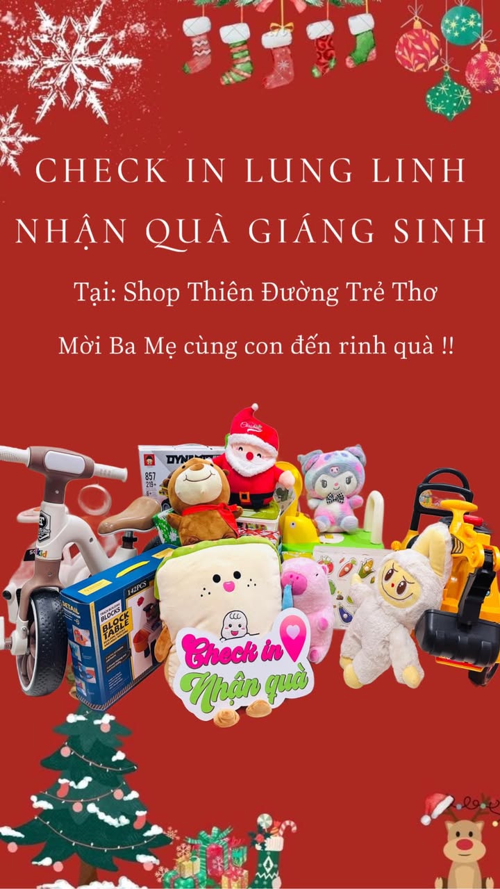 CHECK IN LUNG LINH - RINH QUÀ GIÁNG SINH