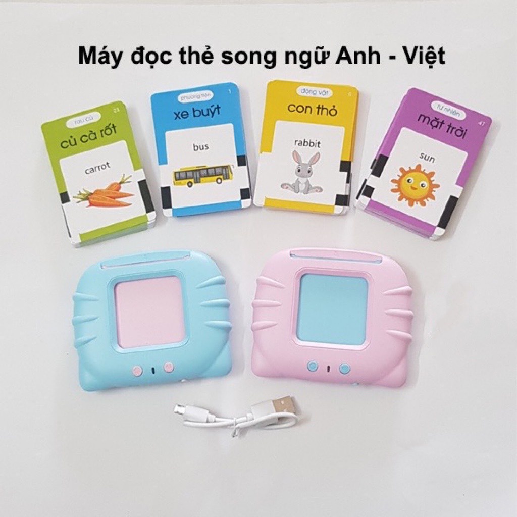 Máy đọc Flashcard Song Ngữ Anh Việt