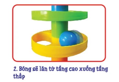 Đồ Chơi Tháp Bóng Lăn