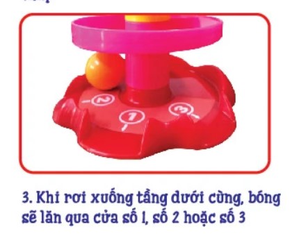 Đồ Chơi Tháp Bóng Lăn