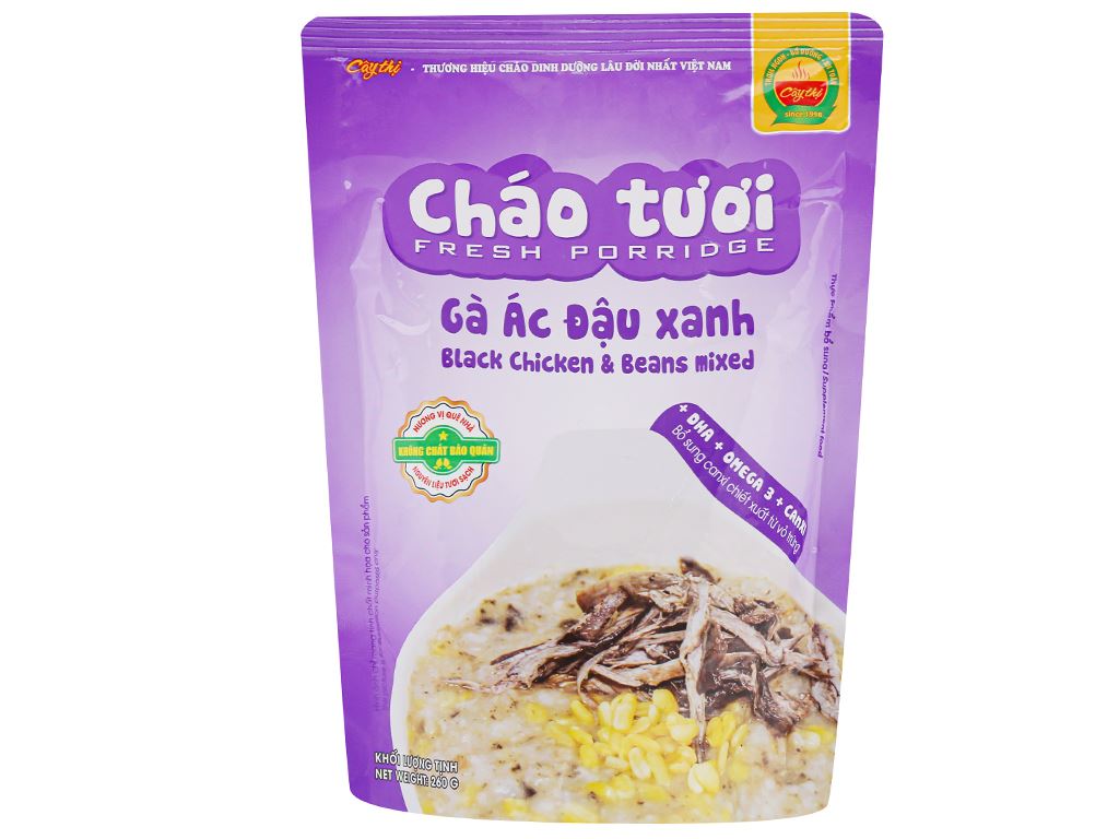 Cháo tươi Cây Thị dành cho bé