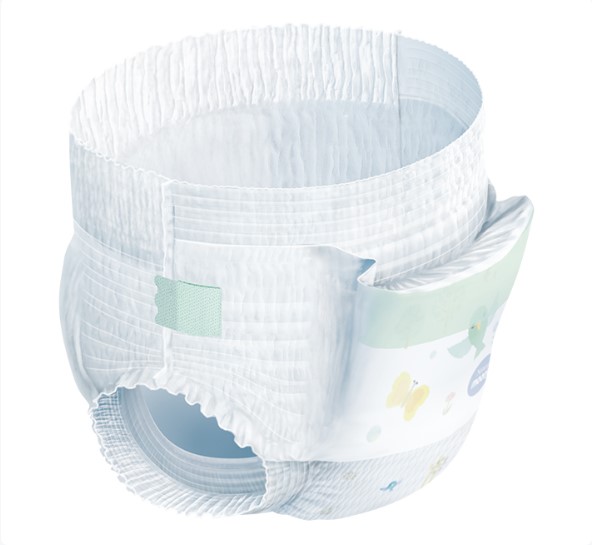 Thiết kế túi đựng phân lỏng ủa tã quần Moony Natural