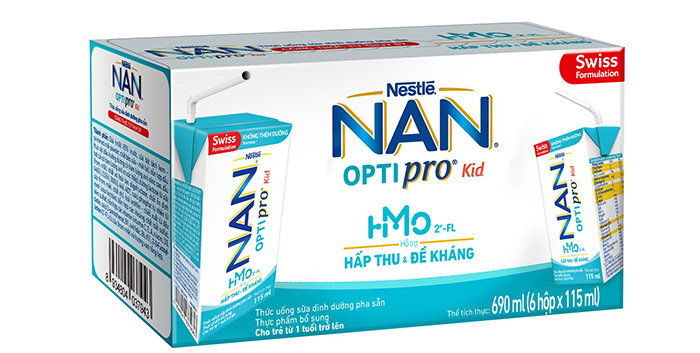 Sữa nước Nestlé NAN Optipro Kid 115ml 