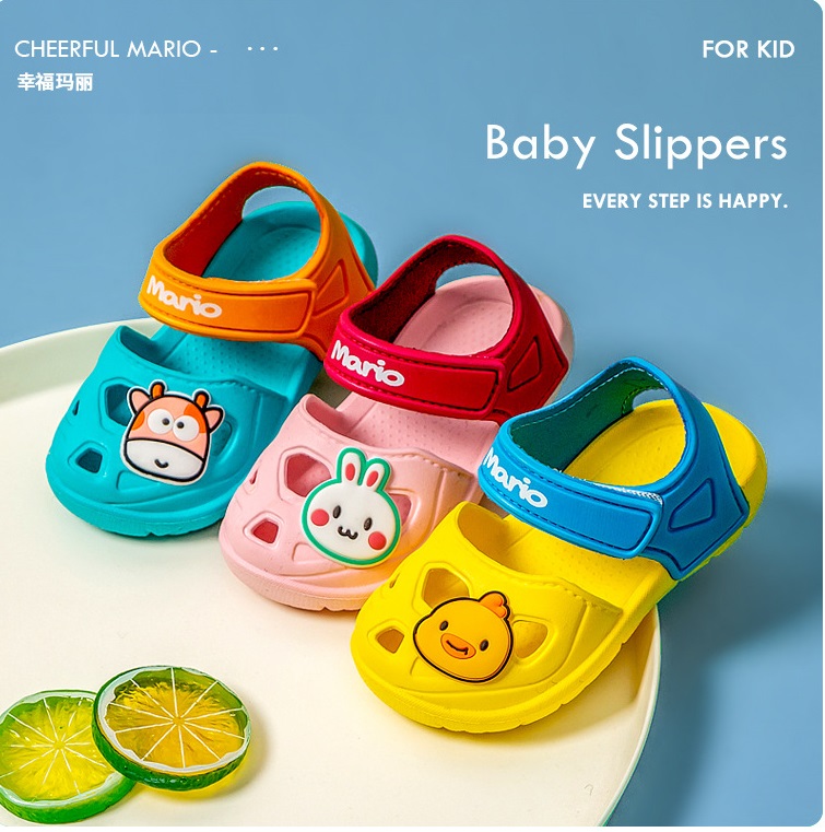 Sandal Xốp Quai Dán Mario