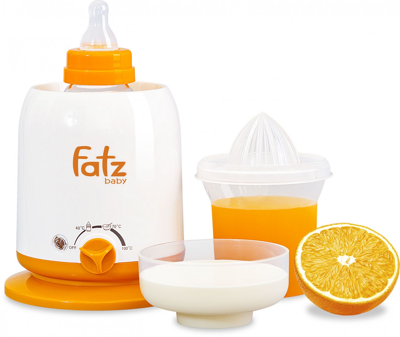 Review máy hâm sữa Fatz