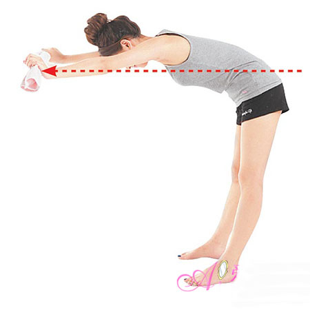 Hóp bụng gập mình về phía trước