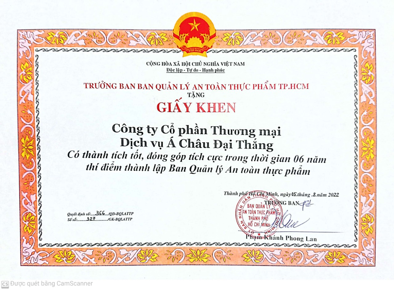 Công ty CP TM - DV Á Châu Đại Thắng