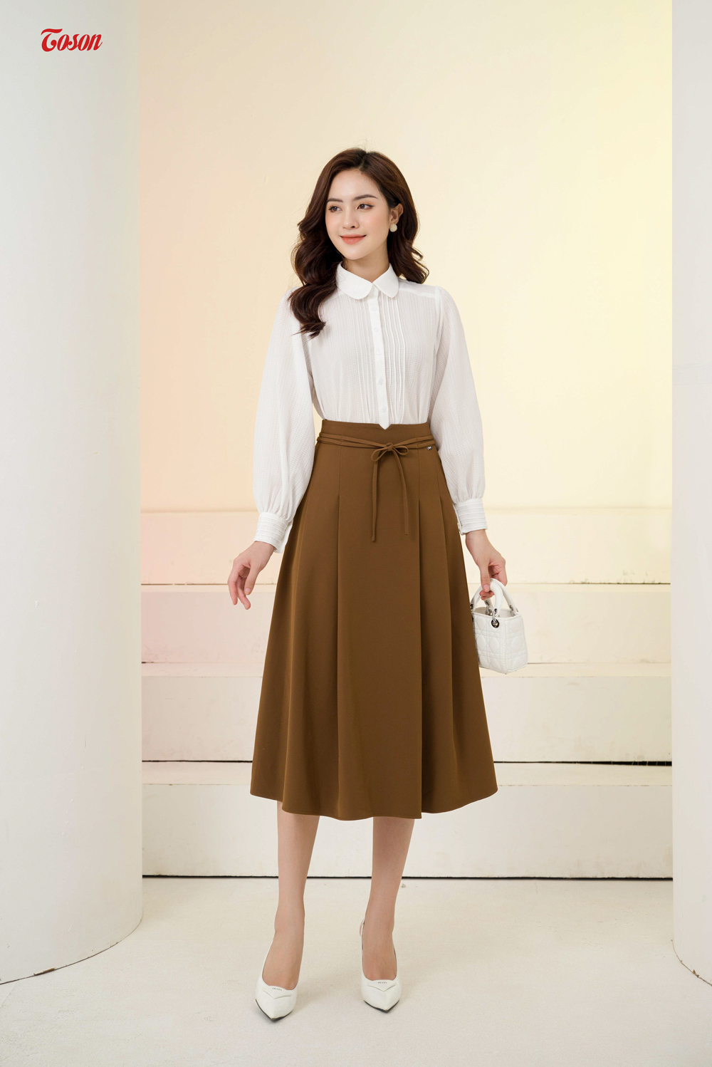 Lịch sử giá Chân váy xoè xếp ly tennis skirt - ngắn -lưng cao đen nâu trắng  - vải đẹp tuyết mưa cao cấp dễ thương cá tính cập nhật 3/2024 - Mua Thông  Minh