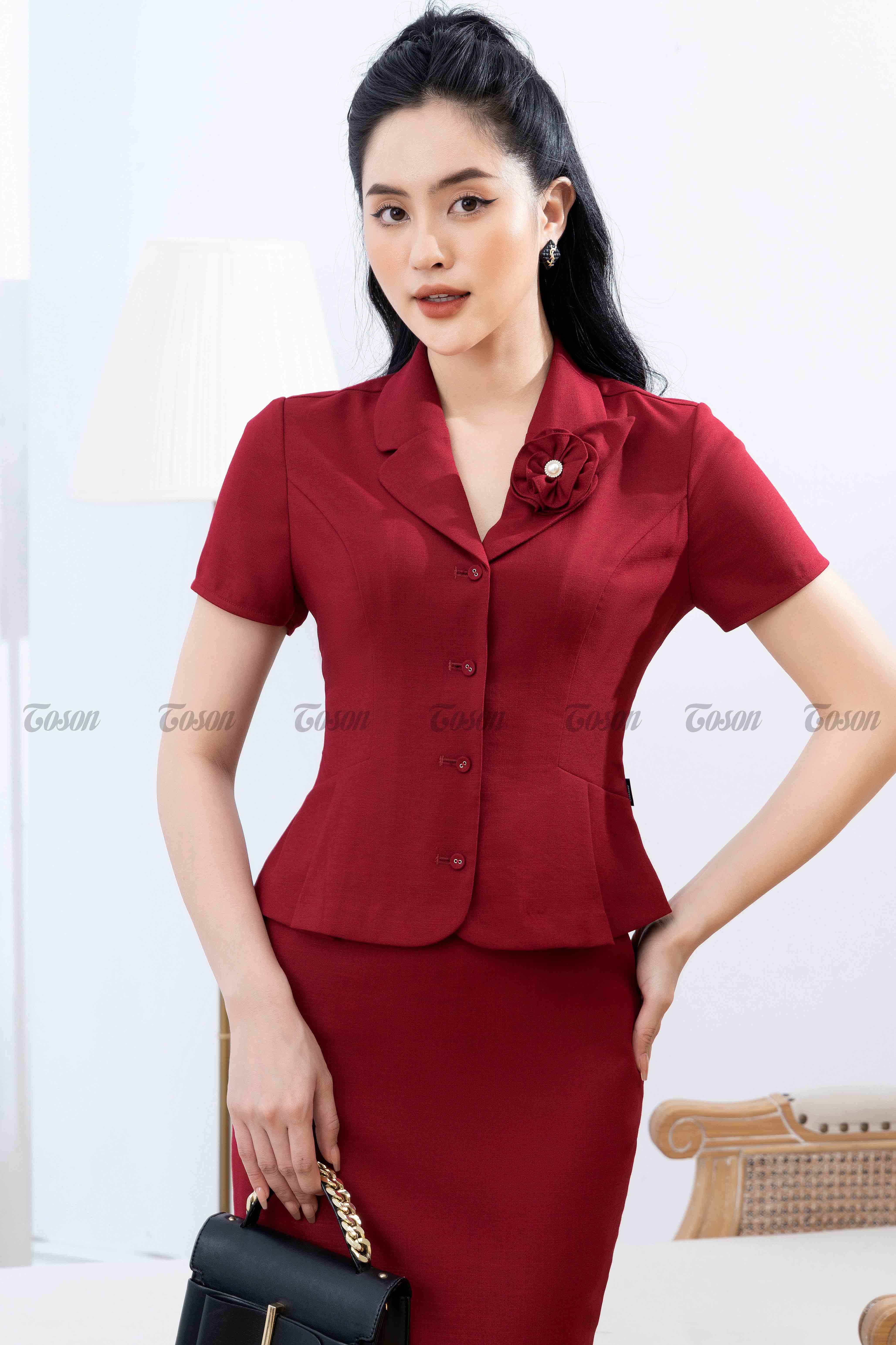 VÁY TREND COAT  KIỂU VÁY CÔNG SỞ BIẾN NÀNG THÀNH CÔ GÁI THANH LỊCH Thời  trang nữ Toson