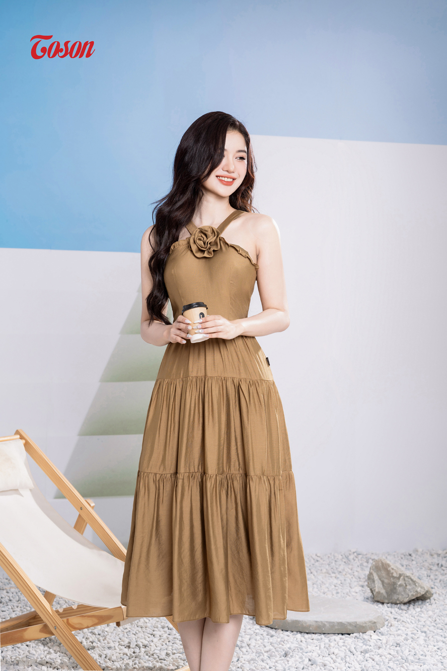 ĐẦM XÒE CỔ YẾM - D3993 – Today Style