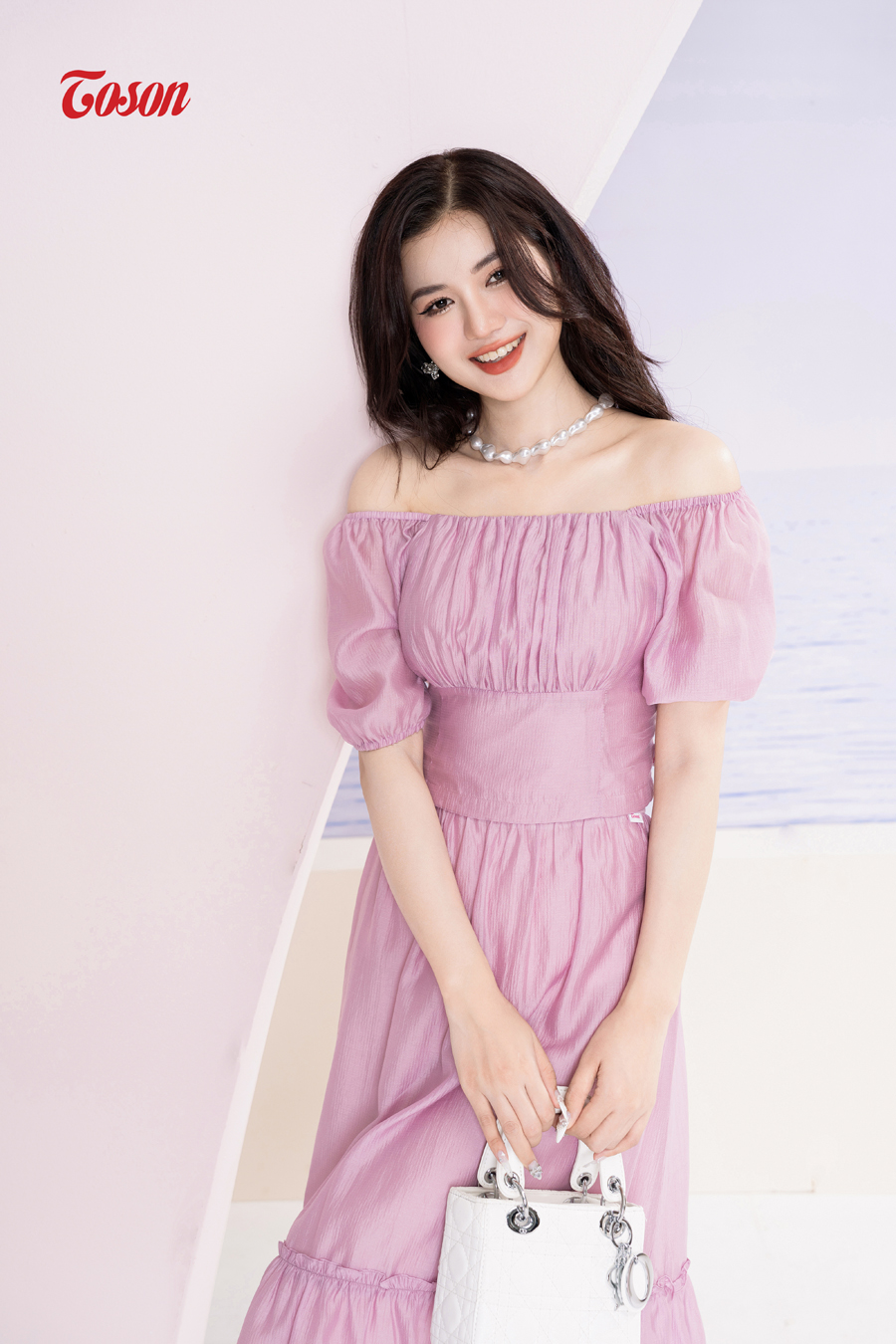 Set thể thao váy xòe kèm áo croptop tay dài màu Hồng và Đen HS122 Hỉn