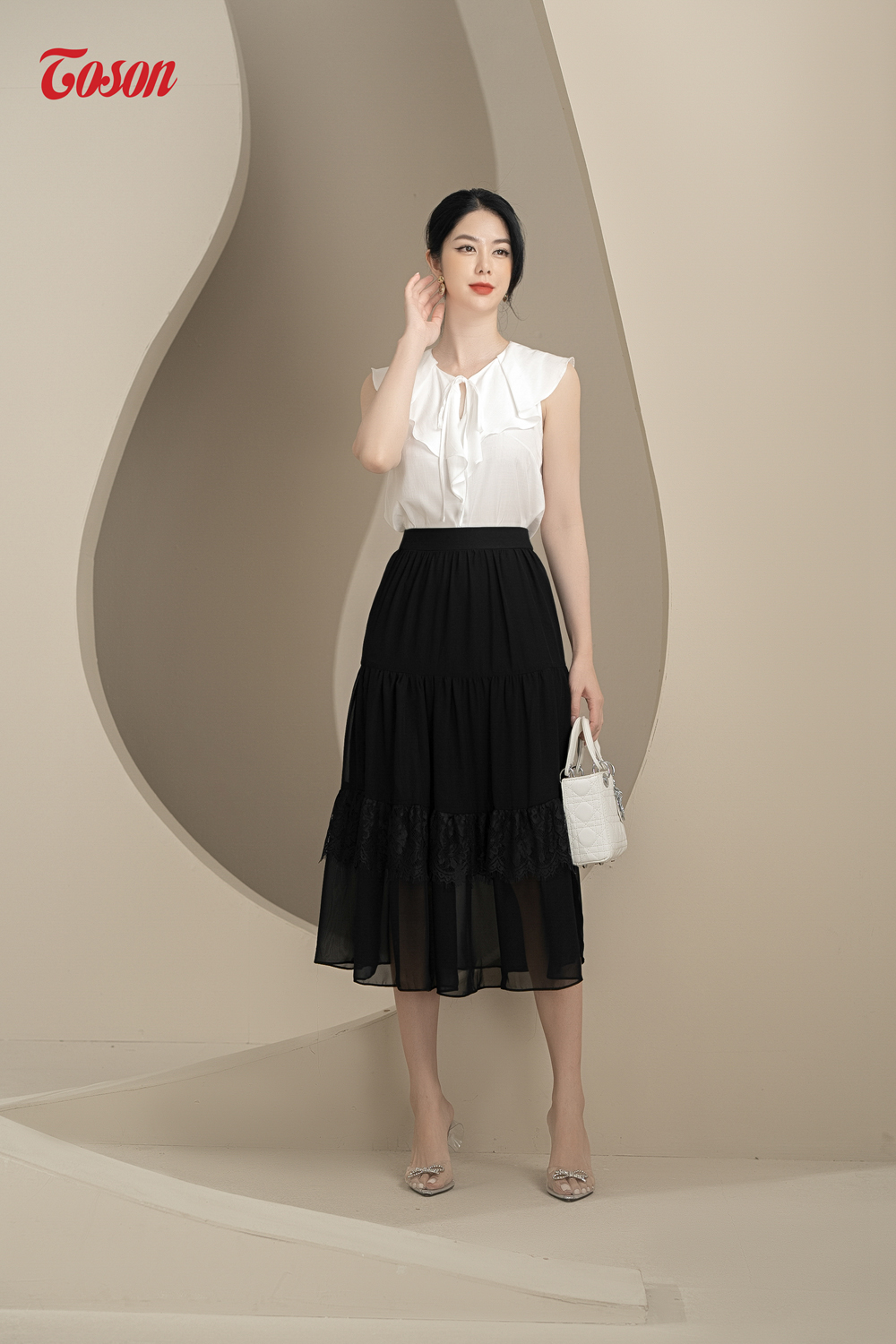 Váy dáng dài linen Hàn Quốc cúc dọc thân - Linen long button Dress – 222  Boutique