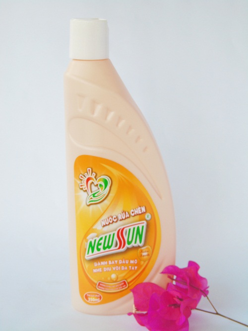 Nước Rửa chén NEWSUN 3X Đậm Đặc Diệt Khuẩn Khử Mùi ( Dung tích 350ml )