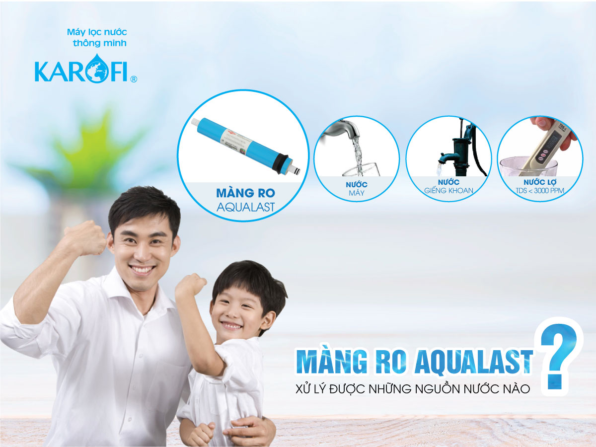 Máy lọc nước Karofi 7 cấp, Không tủ KT-KT70