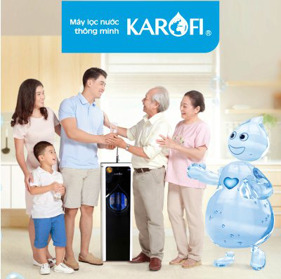 Máy lọc nước Karofi tiêu chuẩn 2018, 9 cấp lọc - N-e119/U có đèn UV